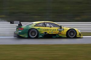 Майк Рокенфеллер на поуле второй гонки DTM