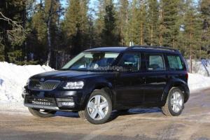 Шпионские снимки Skoda Polar 2016 года 