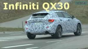 Серийная модификация кроссовера Infiniti QX30 проходит обкатку в Германии