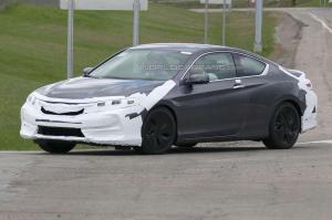 Шпионские снимки Honda Accord 2016 года 