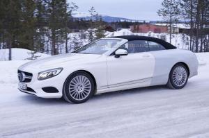 Шпионские снимки Mercedes-Benz S-Class Cabriolet 2016 года 