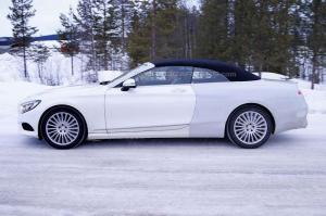 Шпионские снимки Mercedes-Benz S-Class Cabriolet 2016 года 