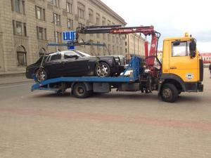 Из центра Минска ГАИ за неправильную парковку эвакуировала Rolls-Royce Phantom