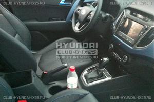 Шпионские снимки Hyundai ix25 2016 года 
