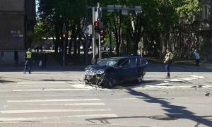 В Таллине в организованном пьяным водителем ДТП пострадали 14 человек 