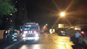 Автомобиль протаранил газовую трубу на улице в Алматы 