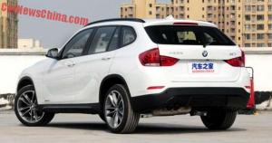 Шпионские снимки BMW X1 2016 года 