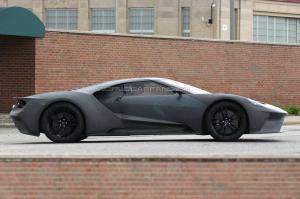 Шпионские снимки Ford GT 2017 года 