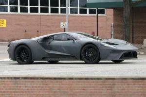 Шпионские снимки Ford GT 2017 года 