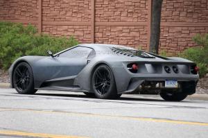 Шпионские снимки Ford GT 2017 года 