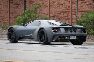 Шпионские снимки Ford GT 2017 года 