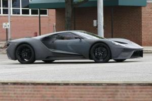 Шпионские снимки Ford GT 2017 года 