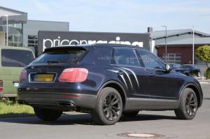 Шпионские снимки Bentley Bentayga 2016 года 