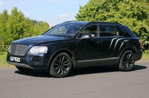 Шпионские снимки Bentley Bentayga 2016 года 