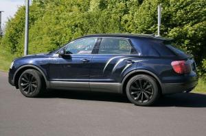 Шпионские снимки Bentley Bentayga 2016 года 