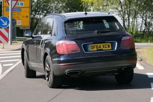 Шпионские снимки Bentley Bentayga 2016 года 