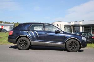 Шпионские снимки Bentley Bentayga 2016 года 
