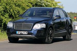 Шпионские снимки Bentley Bentayga 2016 года 