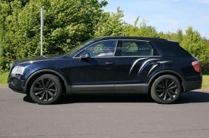 Шпионские снимки Bentley Bentayga 2016 года 