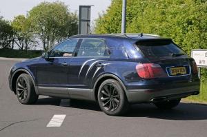 Шпионские снимки Bentley Bentayga 2016 года 