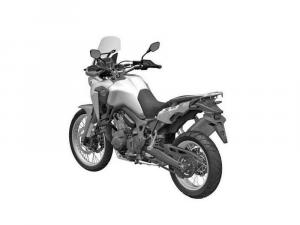 Патентные снимки Honda CRF1000L Africa Twin 2016 года 