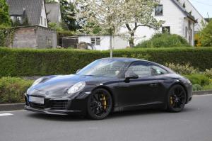 Шпионские снимки Porsche 911 2016 года 