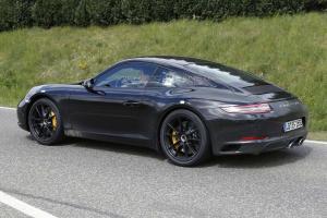 Шпионские снимки Porsche 911 2016 года 