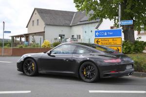 Шпионские снимки Porsche 911 2016 года 