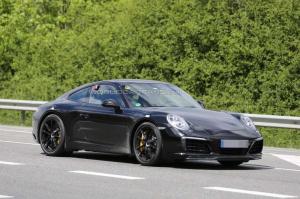 Шпионские снимки Porsche 911 2016 года 