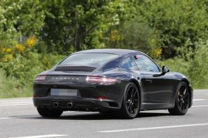 Шпионские снимки Porsche 911 2016 года 