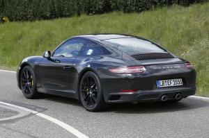 Шпионские снимки Porsche 911 2016 года 