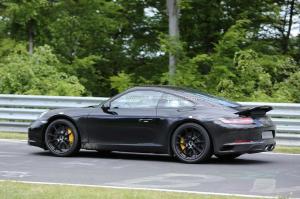 Шпионские снимки Porsche 911 2016 года 