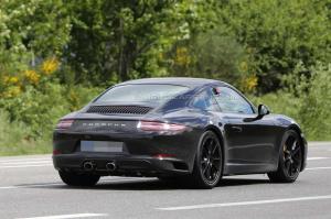 Шпионские снимки Porsche 911 2016 года 