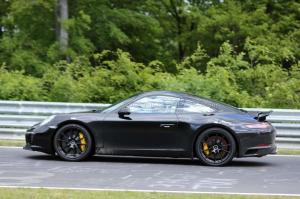 Шпионские снимки Porsche 911 2016 года 
