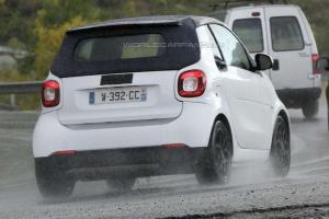 шпионские снимки Smart ForTwo 2016 года 