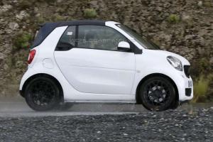 шпионские снимки Smart ForTwo 2016 года 
