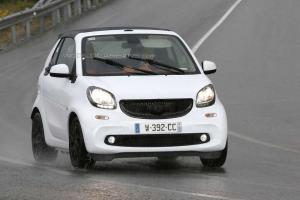 шпионские снимки Smart ForTwo 2016 года 