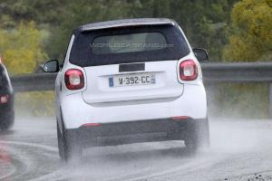 шпионские снимки Smart ForTwo 2016 года 