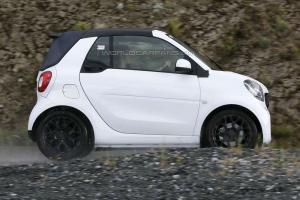 шпионские снимки Smart ForTwo 2016 года 