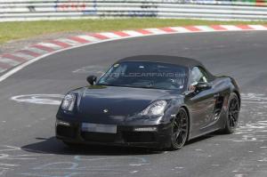 Шпионские снимки Porsche Boxster 2016 года 