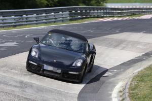 Шпионские снимки Porsche Boxster 2016 года 