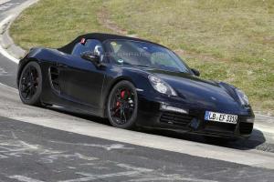 Шпионские снимки Porsche Boxster 2016 года 