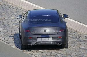 Шпионские снимки Mercedes-Benz C-Class Coupe 2016 года 