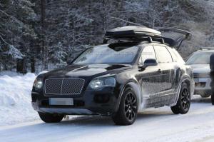 Новые фото кроссовера Bentley Bentayga