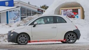 Шпионские снимки Fiat 500 2016 года 