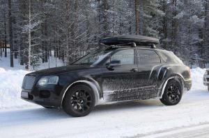 Шпионские снимки Bentley Bentayga 2016 года 