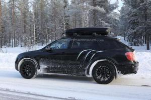 Шпионские снимки Bentley Bentayga 2016 года 