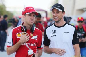 Баттон: Не думал, что Феттель будет так быстр в Ferrari