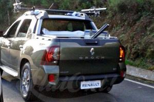 Пикап Renault Oroch с двойной кабиной попал в объектив фотошпионов