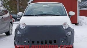 Шпионские снимки Fiat 500 2016 года 